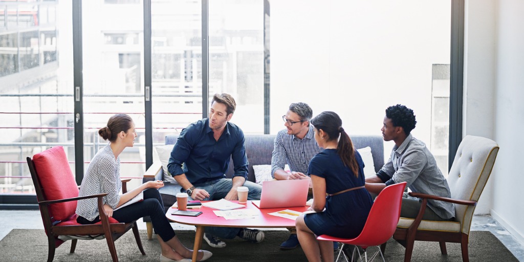 “We design for people as well as for an organization.” "We design for people as well as for an organization."