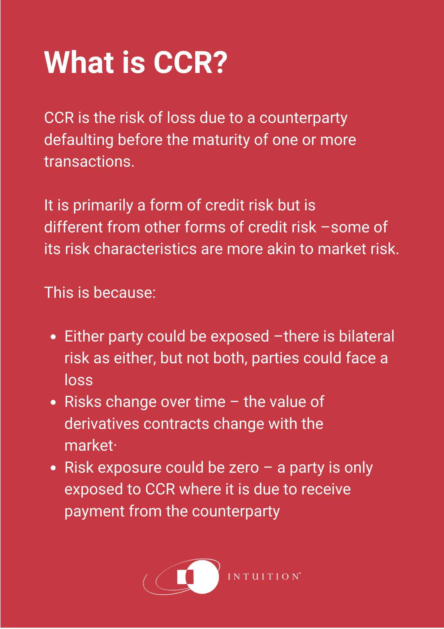 what is ccr?