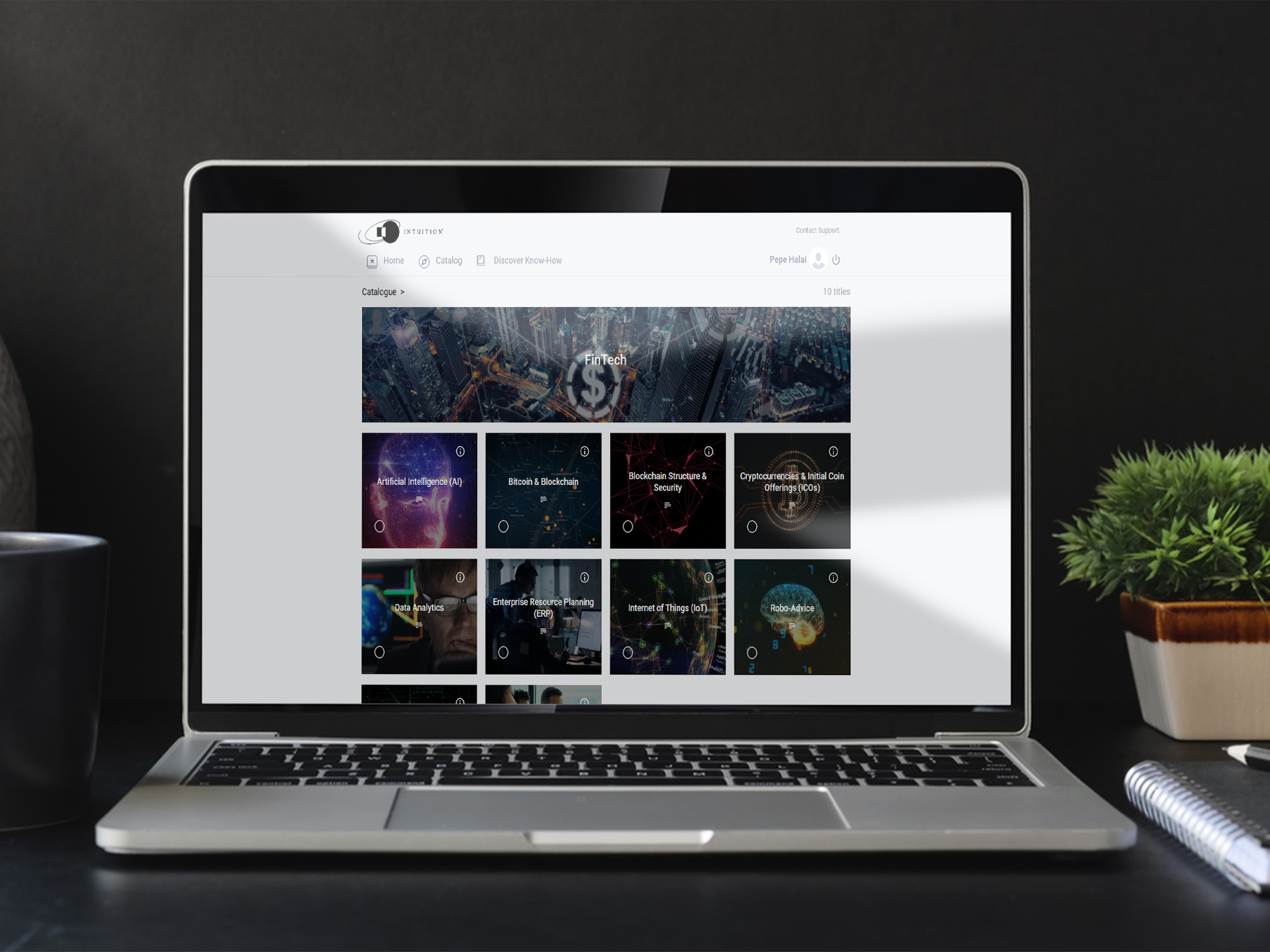 Intuition provides a range of financial learning technology content you can use in your onboarding process. Intuition provides a range of financial learning technology content you can use in your onboarding process.