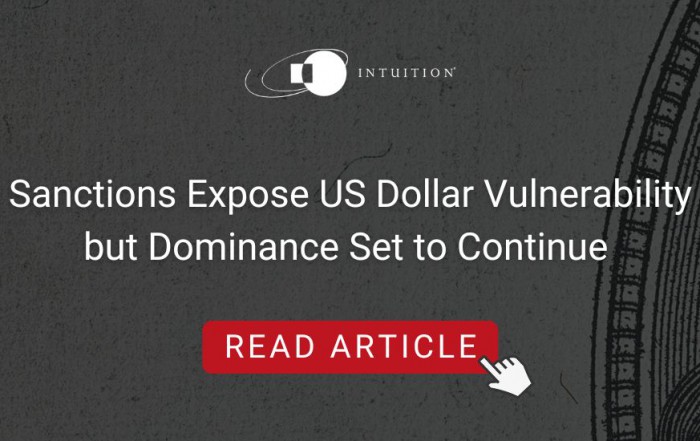 Sanctions Expose US Dollar Vulnerability but Dominance Set to Continue