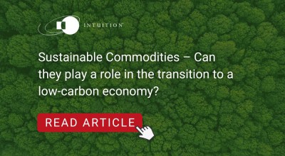 Sustainable Commodities – Can they play a role in the transition to a low-carbon economy