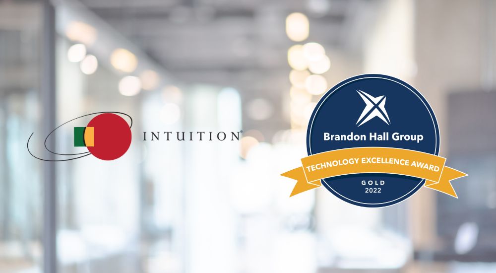 Intuition wins one gold and two silver at Brandon Hall Group’s Technology Excellence Awards