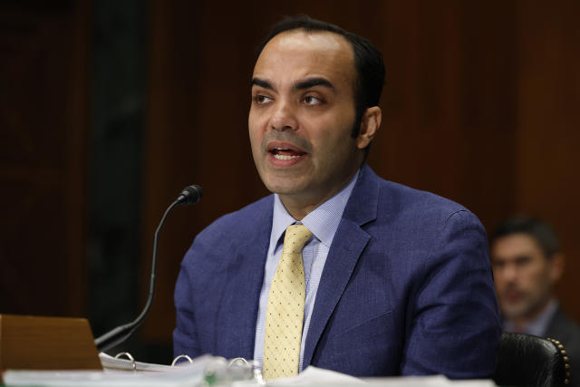 Director of the Consumer Financial Protection Bureau (CFPB), Rohit Chopra. Source: Yahoo Finance