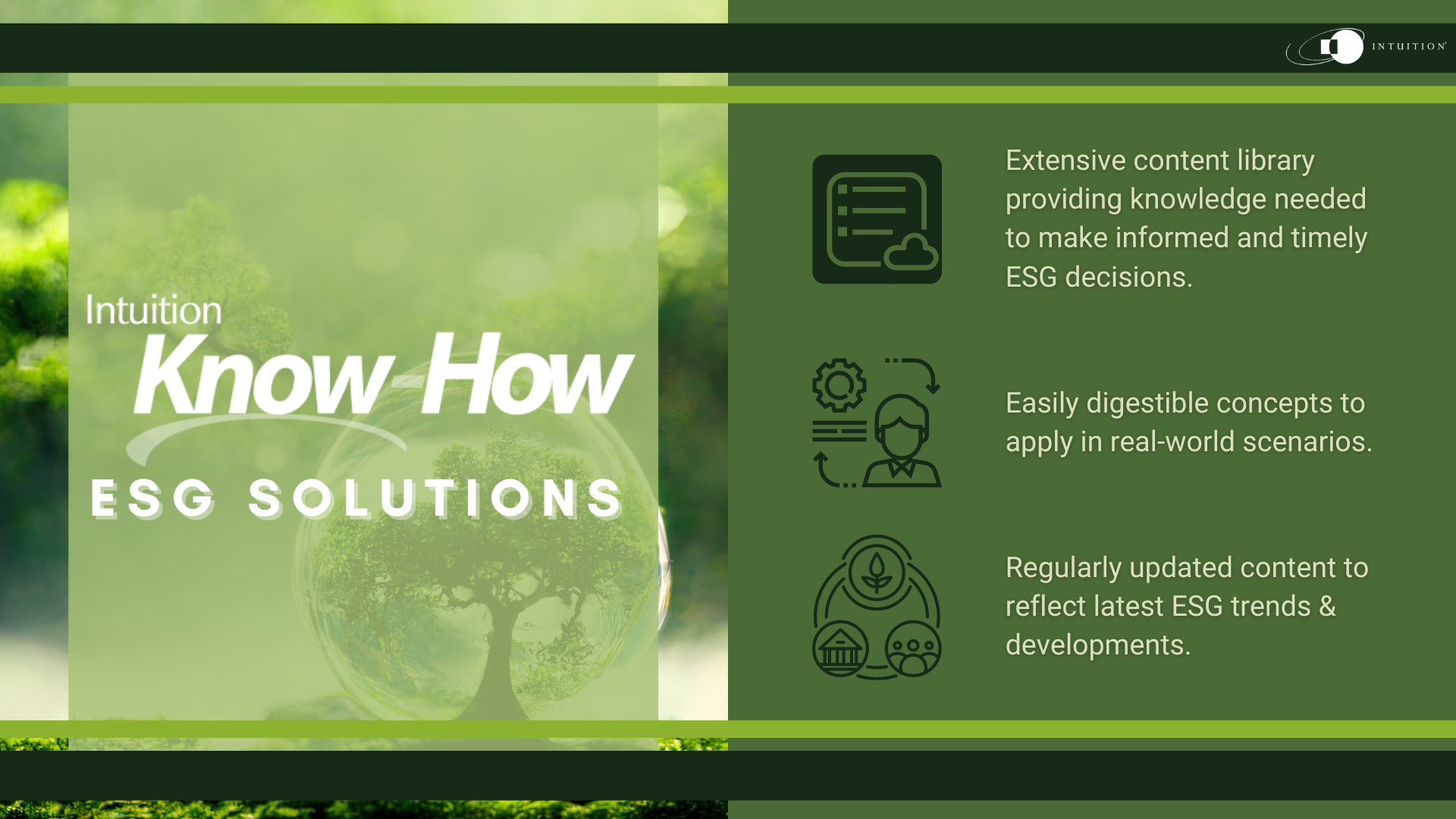 Intuition Know-How ESG content